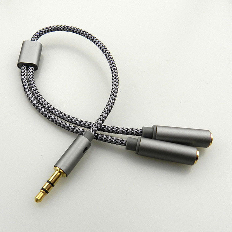 Earphone Splitter Jack - ตัวแยกสัญญาณเสียง 3.5 มม. แจ็ค Y 1