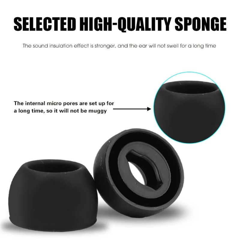 เคล็ดลับหูซิลิโคนสําหรับ Samsu - Earphone Foam Tip บทวิจารณ์และราคา