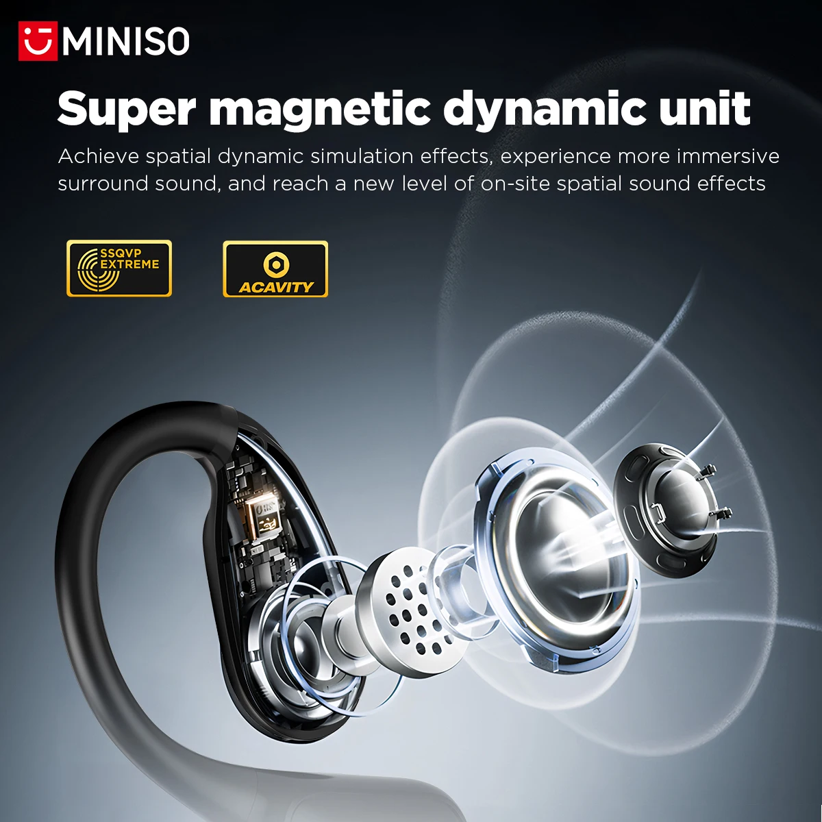 MINISO MS190 หูฟังแปลภาษาด้วยเ - Bluetooth Headset On Ear บทวิจารณ์และราคา