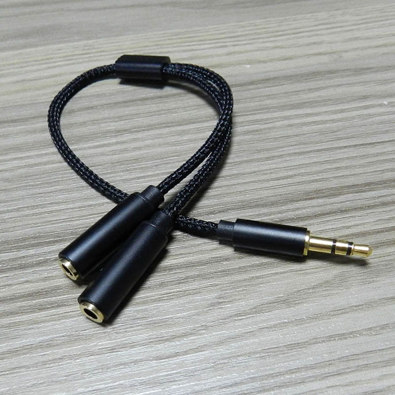 ตัวแยกสัญญาณเสียง 3.5 มม. แจ็ค - Earphone Splitter Jack บทวิจารณ์และราคา