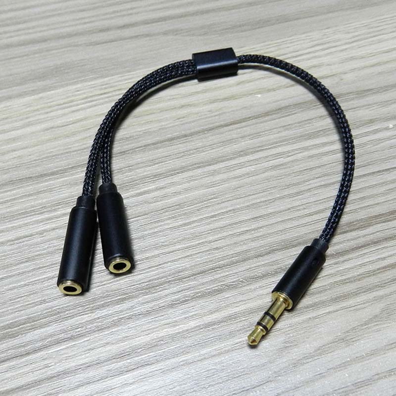 ตัวแยกสัญญาณเสียง 3.5 มม. แจ็ค - Earphone Splitter Jack บทวิจารณ์และราคา