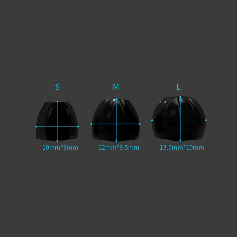 3 คู่หูฟังชนิดใส่ในหูสําหรับหู - Earphone Foam Tip บทวิจารณ์และราคา
