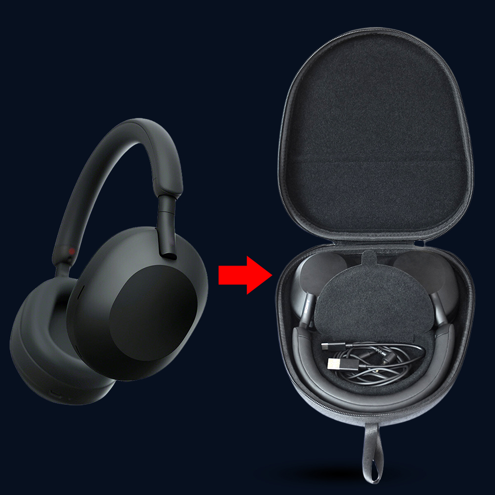 กล่องแข็งสำหรับป้องกันและจัดเก - Headphone Case Hard บทวิจารณ์และราคา